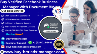 Buy Verified Facebook Business Manager With Document BM