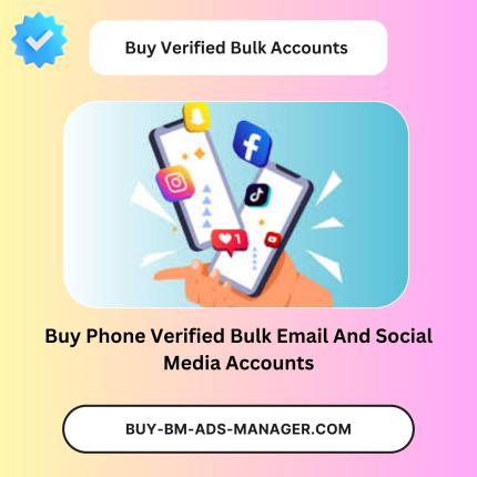 Buy Verified Bulk Accounts
