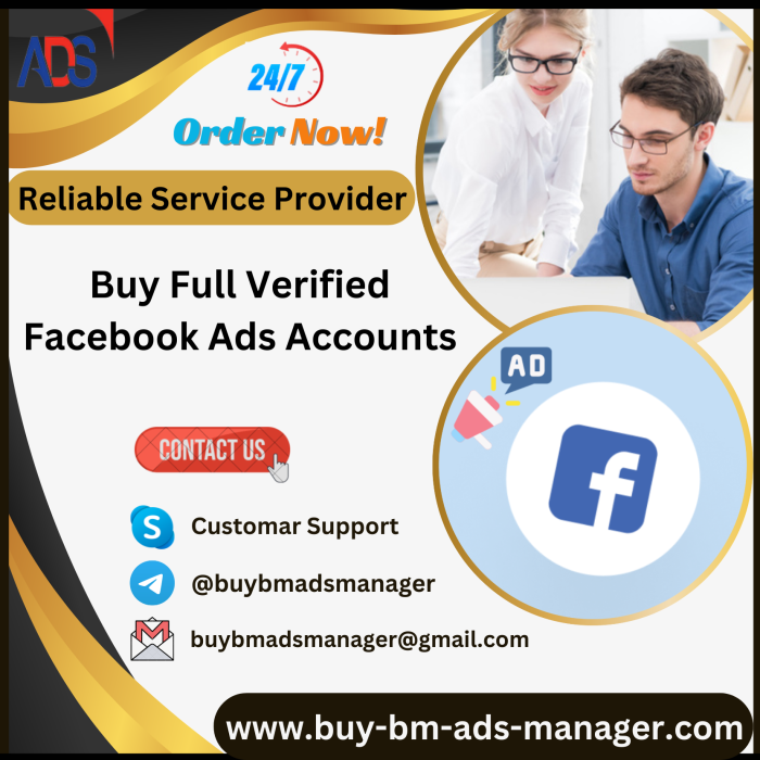 Buy Full Verified Facebook Ads Accounts