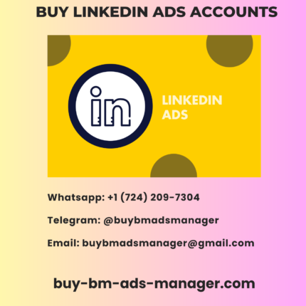 Buy Linkedin ads Accounts