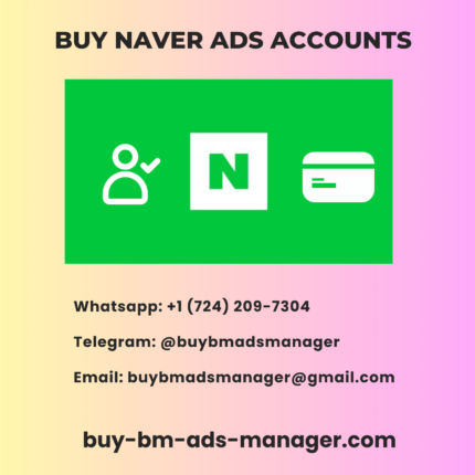 Buy Naver ads Accounts