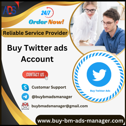 Buy Twitter ads Account