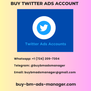 Buy Twitter ads Account